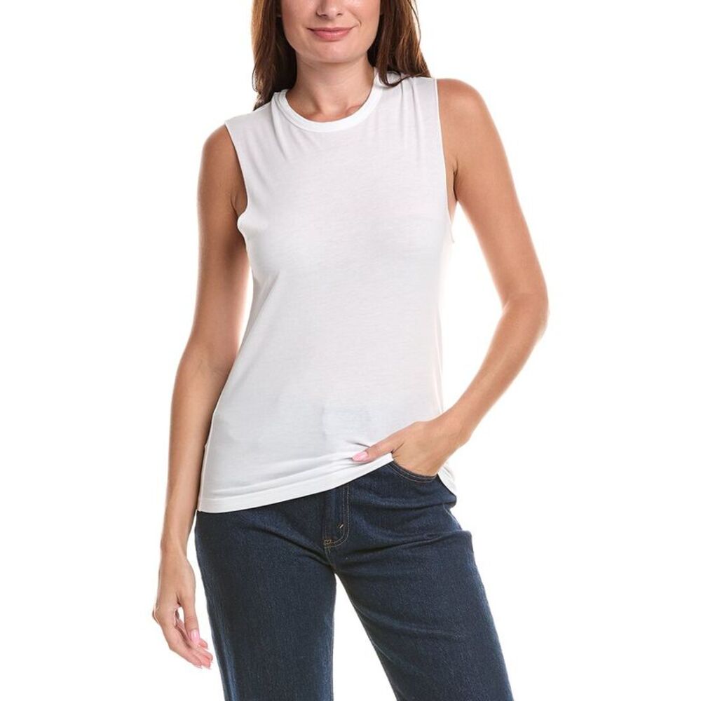 Officine Générale Womens Officine Generale Tank, White